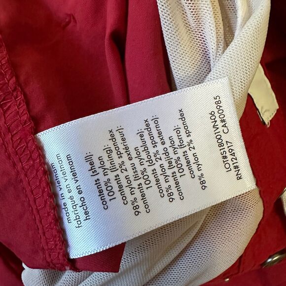 ONIA The Calder 7.5" Swim Shorts Trunks in Red Mens - Picture 11 of 12